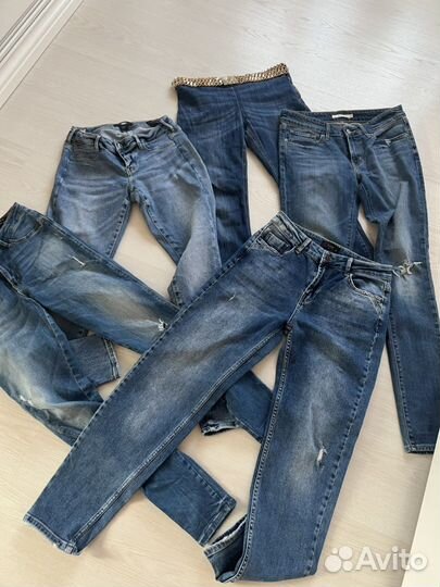 Джинсы 44-46 levis, guess, EF