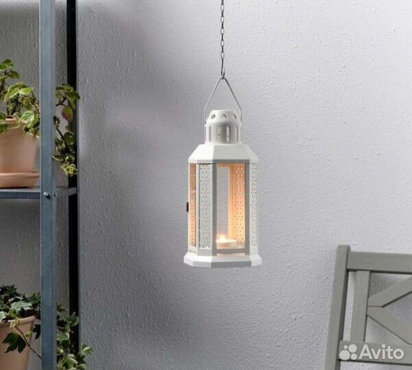 Фонарь IKEA Энрум белый новый