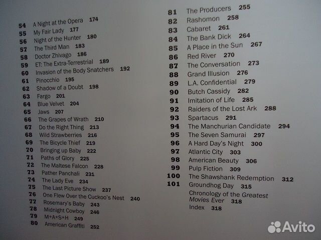 The Greatest Movies Ever. 100 лучших фильмов