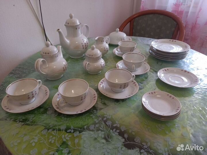 Шикарный чайный сервиз 