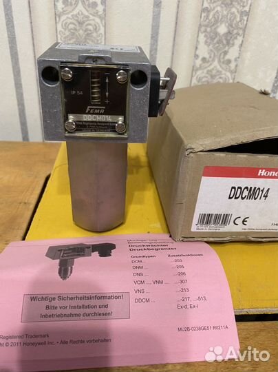 Honeywell Реле дифференциального давления