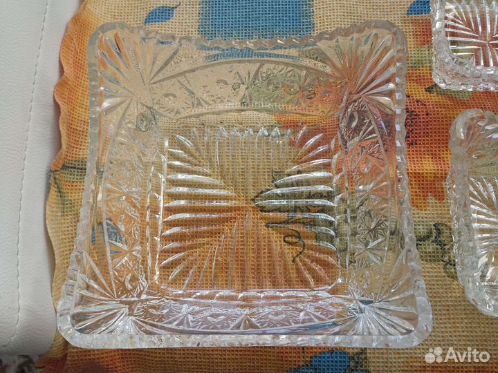 Набор Салатников из3 пр. Огромная фруктовая ваза