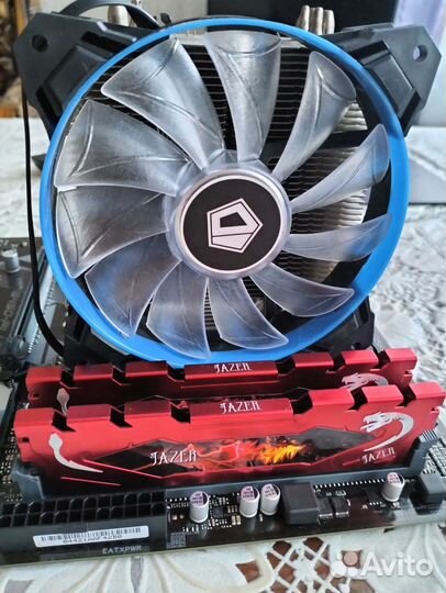 Комплект на am4 (b450 + ryzen 5600 + 32Гб DDR4)