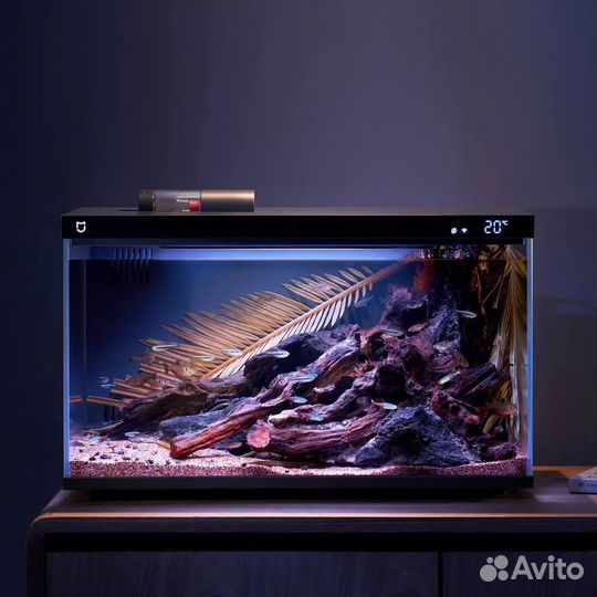 Аквариум Xiaomi Mijia Fish Tank черный (MYG100)