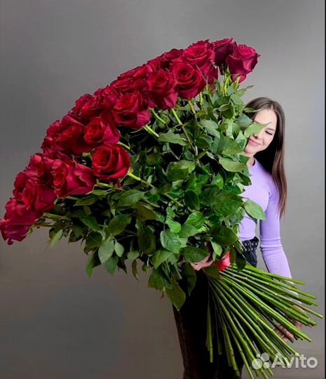 Розы 100см