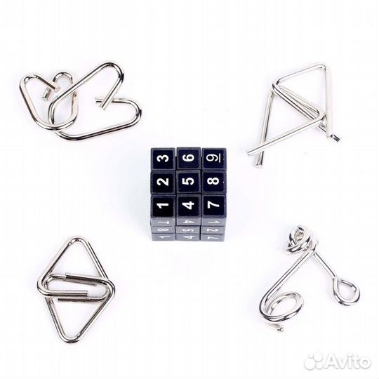 Металлические головоломки 