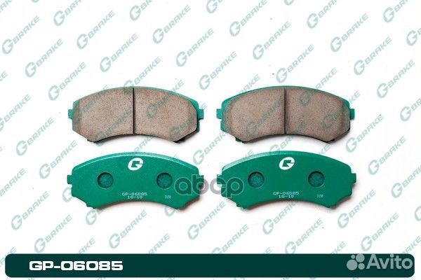 Колодки тормозные GP06085 gbrake