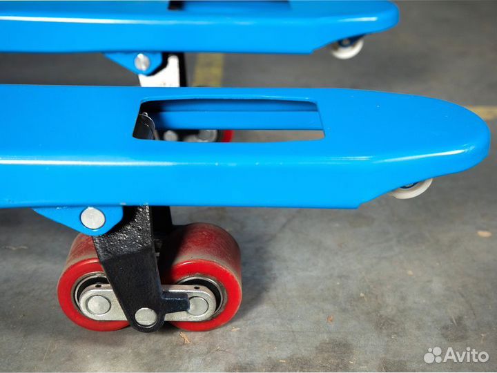 Гидравлическая тележка рохля короткая