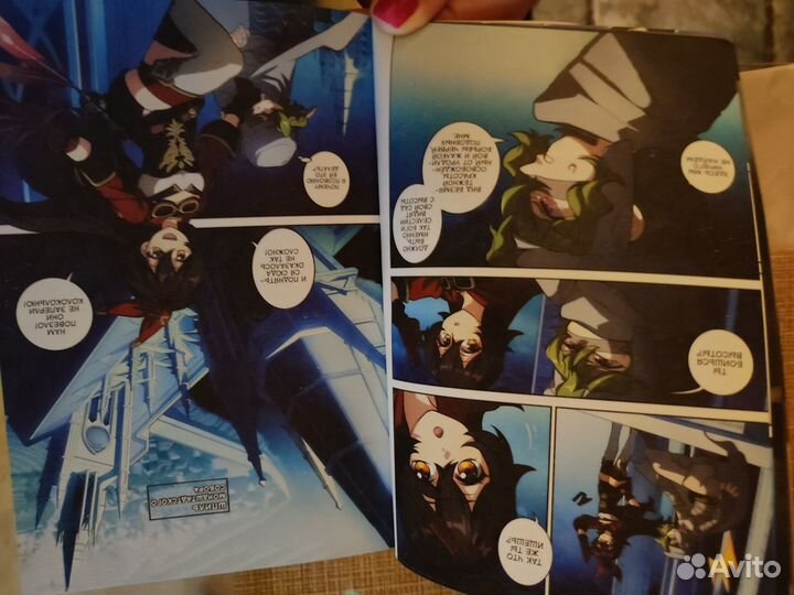 Книга Комикс по игре Genshin impact