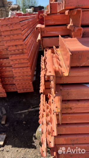 Стеллаж паллетный металлический