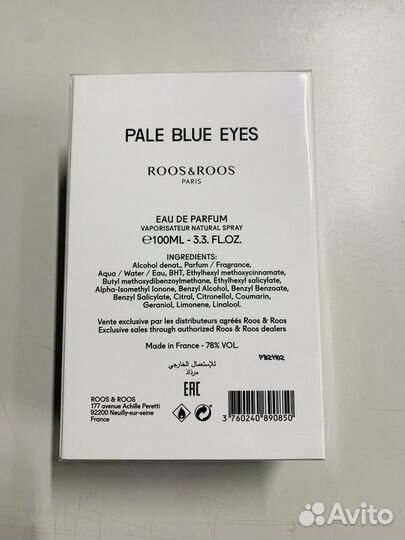 Roos & Roos Pale Eyes