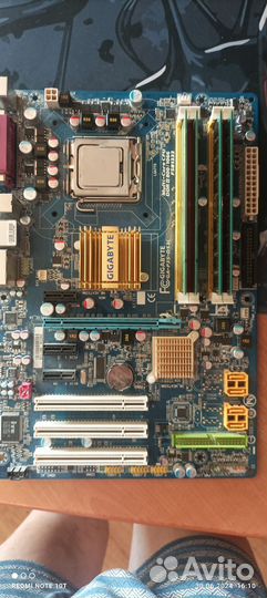 Материнская плата 775 ddr2