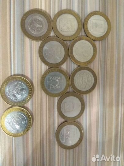 Монеты биметалл Российская Федерация