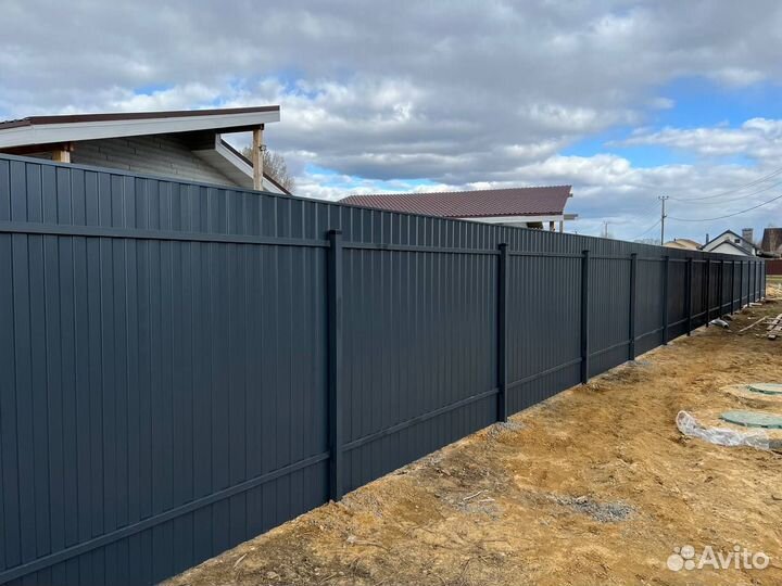 Забор без предоплаты