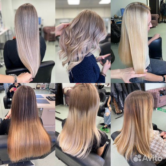 Сложное окрашивание волос