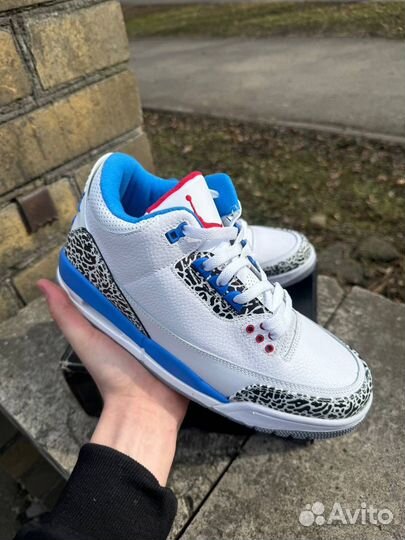 Кроссовки Nike Air Jordan 3 Retro UNC