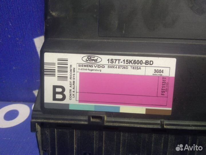 Блок комфорта Ford Focus 1 седан 2003