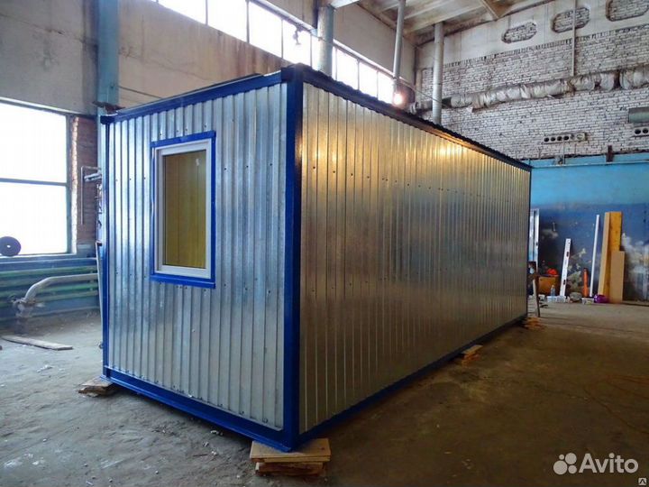 Бытовки с отделкой пвх