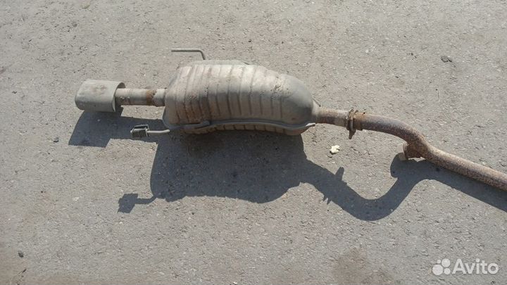 Труба выхлопная Opel Astra