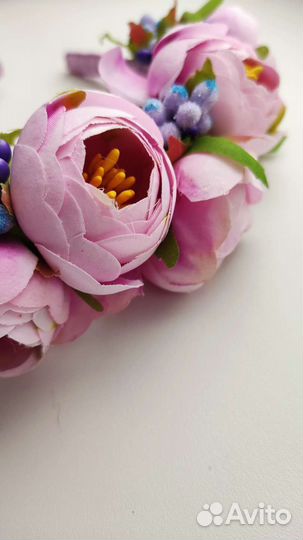 Ободок для волос ручной работы