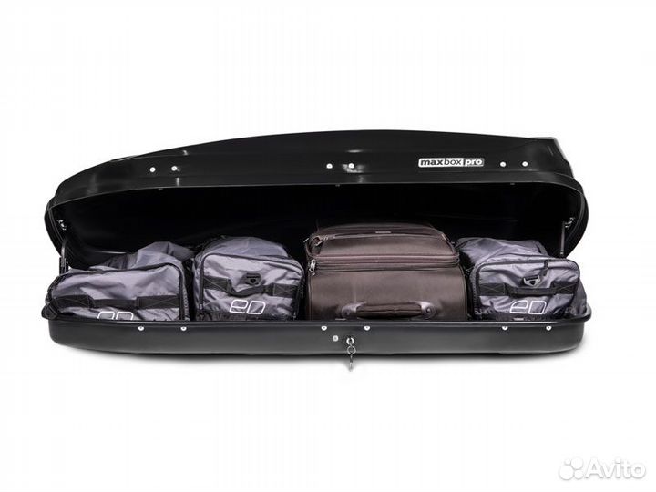 Багажник автобокс на крышу MaxBox Pro 460 Средний