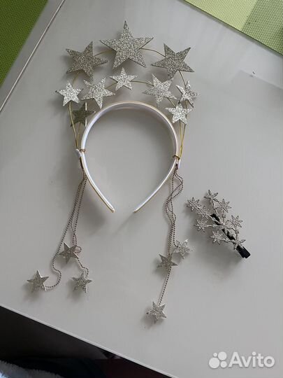 Новогодний ободок звездочка