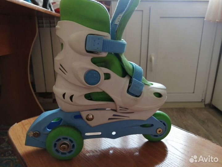 Роликовые коньки детские раздвижные