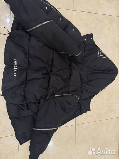 Пуховик зимний для девочки gulliver