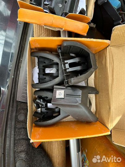 Крепления для багажника на рейлинги, priora