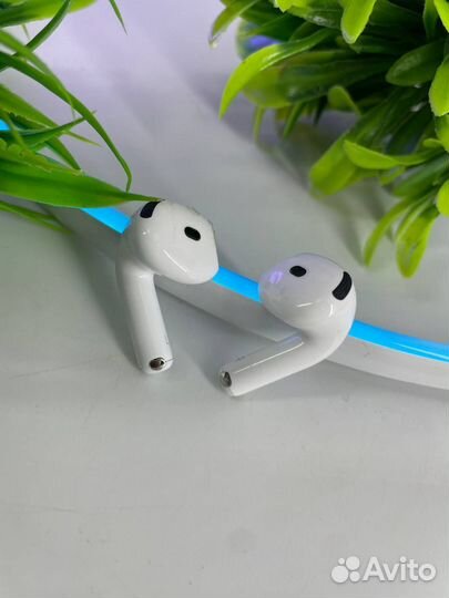 Наушники airpods 4 с шумоподавлением