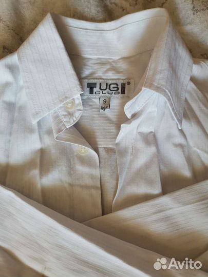 Рубашки для мальчика 9 лет