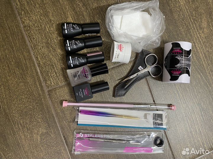 Гибридная лампа BQ v5, лаки, кисточки и др