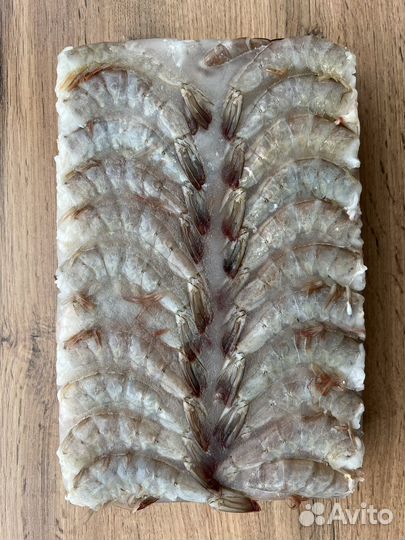Креветки королевские 21/25. Морепродукты