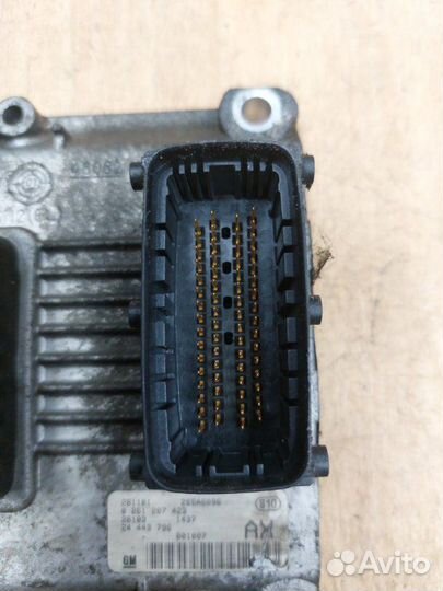 Блок управления двигателем Opel Corsa C Z12XE 2002