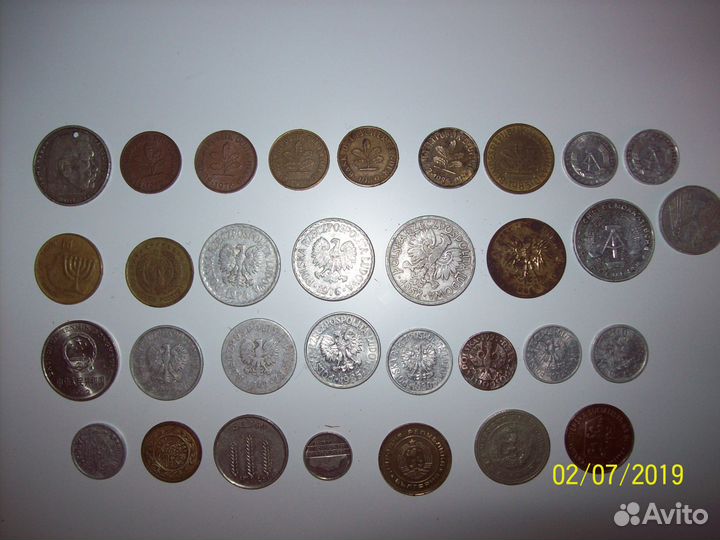 Монеты России,ссср, других стран с 1896 г