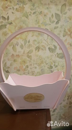 Корзина кашпо для цветов