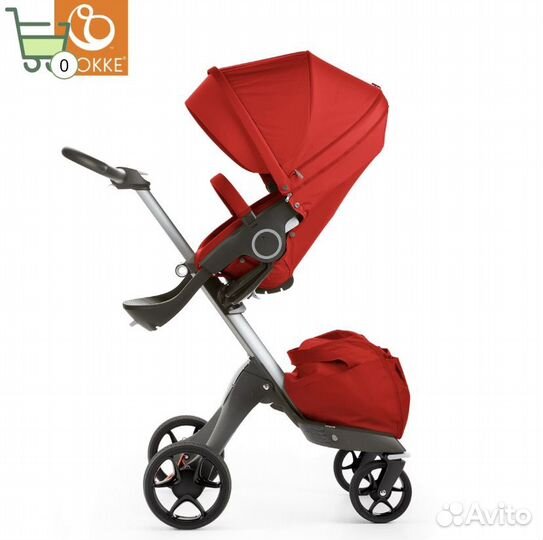 Коляска 3 в 1 Stokke Xplory V5 б/у