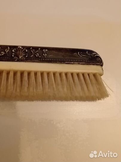 Щетки для маникюра старая серебро