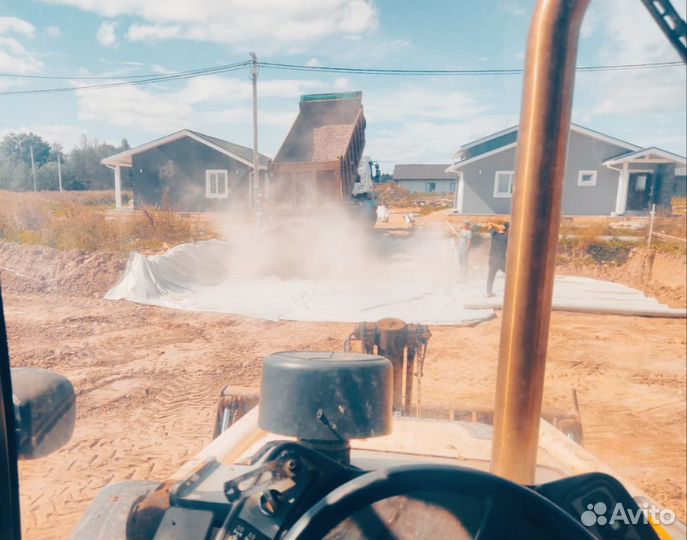 Услуги экскаватора погрузчика