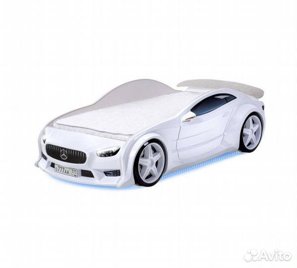 Кровать машина объемная (3d) EVO 