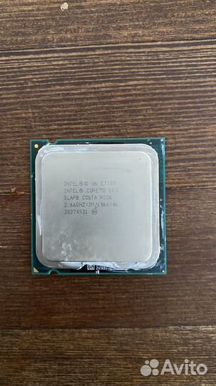 Процессор i3-550/E7300