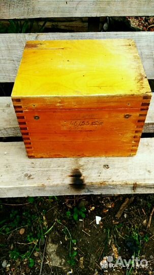Шкатулка деревянная