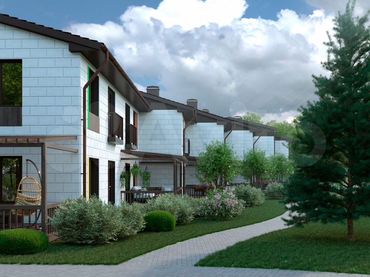 Дом 122,1 м² на участке 1,5 сот.