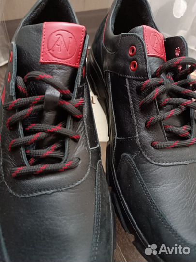 Кроссовки мужские натур кожа 42/43/44/45 р