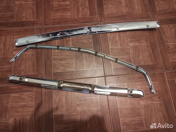 Сабли передние, задние хром и улыбка