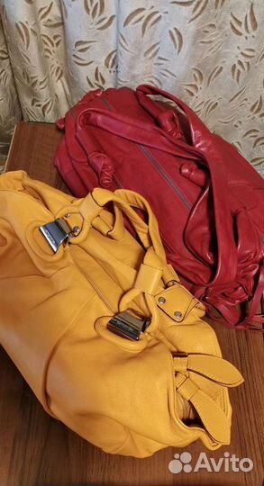 Вместительные сумки: нат. кожа и экокожа