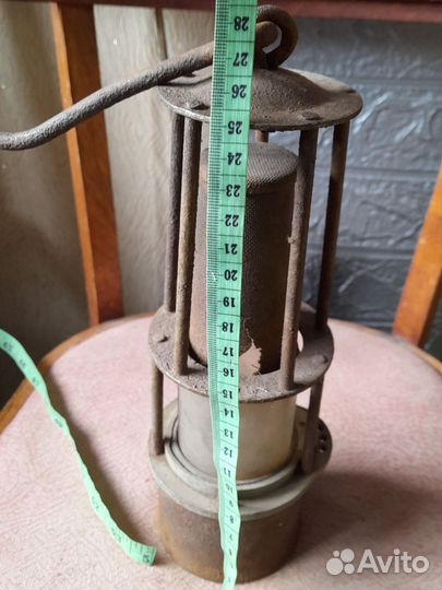 Лампа шахтерская СССР (фонарь)