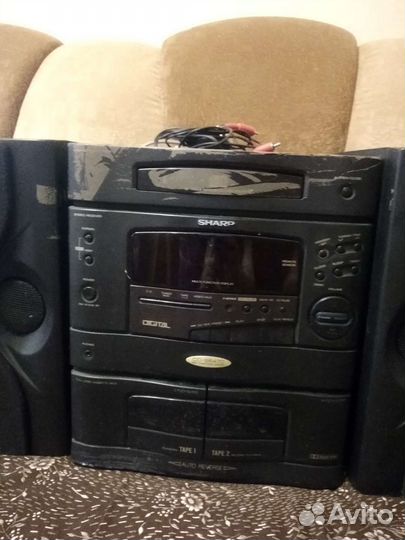 Музыкальный центр sharp cd