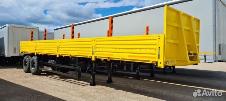 Полуприцеп бортовой ТЗА 588521-02410, 2023