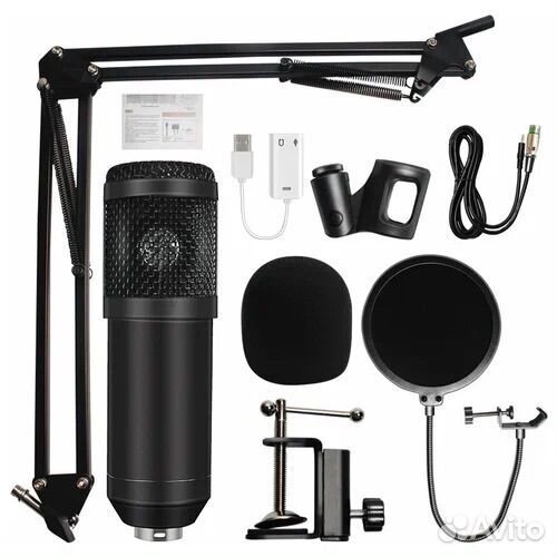 Микрофон студийный BM 800 новый